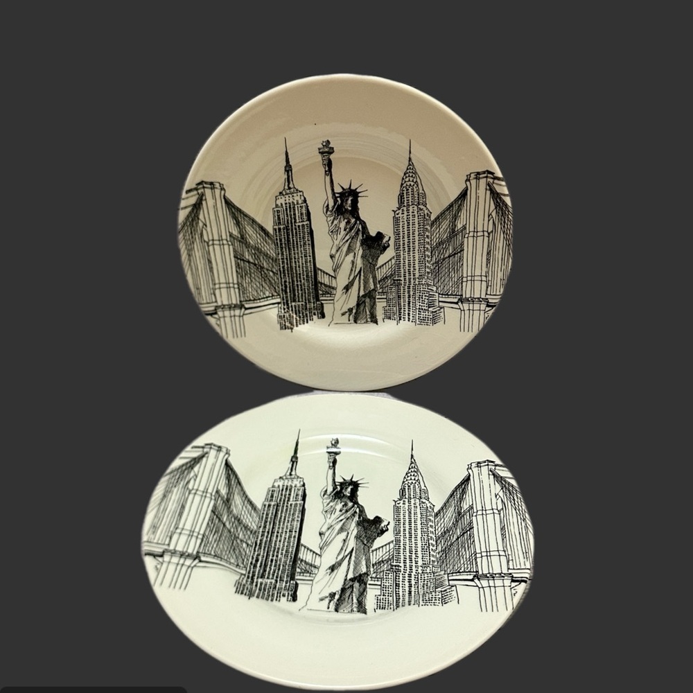 Stafford Royal Crown Emblem Plate set
